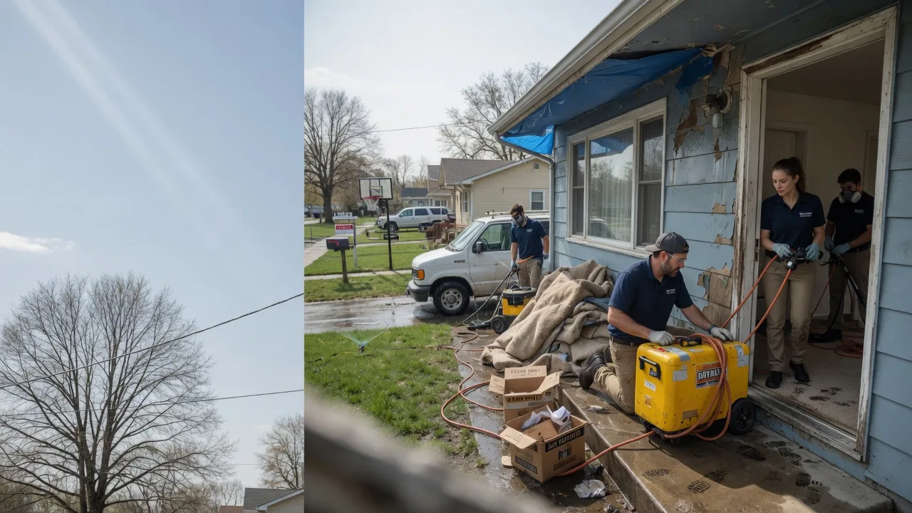 Basement Flood Cleanup in Manchester, OH near me